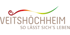 Logo von Veitshöchheim mit dem Slogan "SO LÄSST SICH'S LEBEN" und einer bunten, geschwungenen Linie.