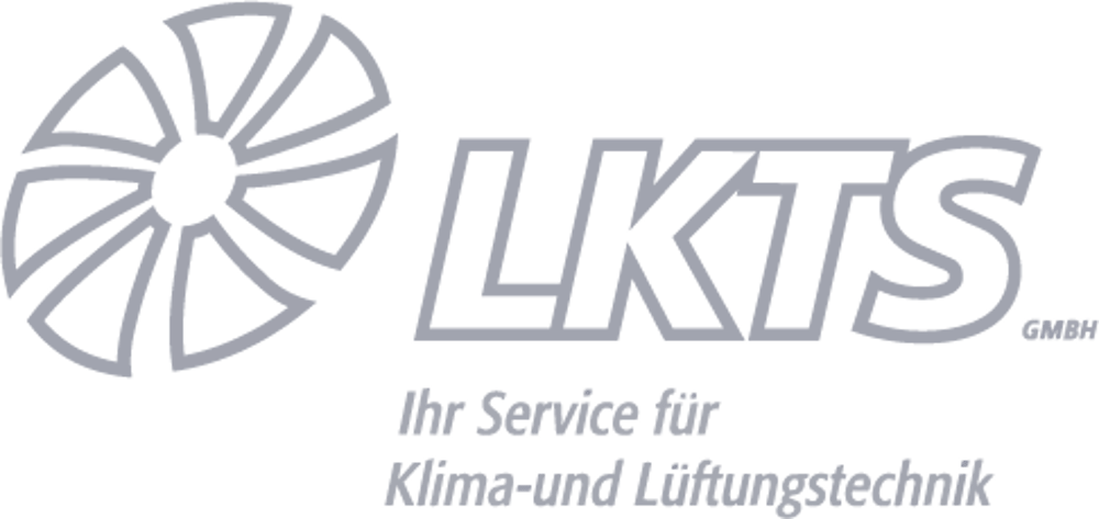 LKTS Logo mit Propellerblatt-Symbol und dem Text "Ihr Service für Klima- und Lüftungstechnik GmbH".