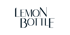 Schwarzes Textlogo auf weißem Hintergrund mit den Wörtern „LEMON BOTTLE“ in zwei Zeilen.
