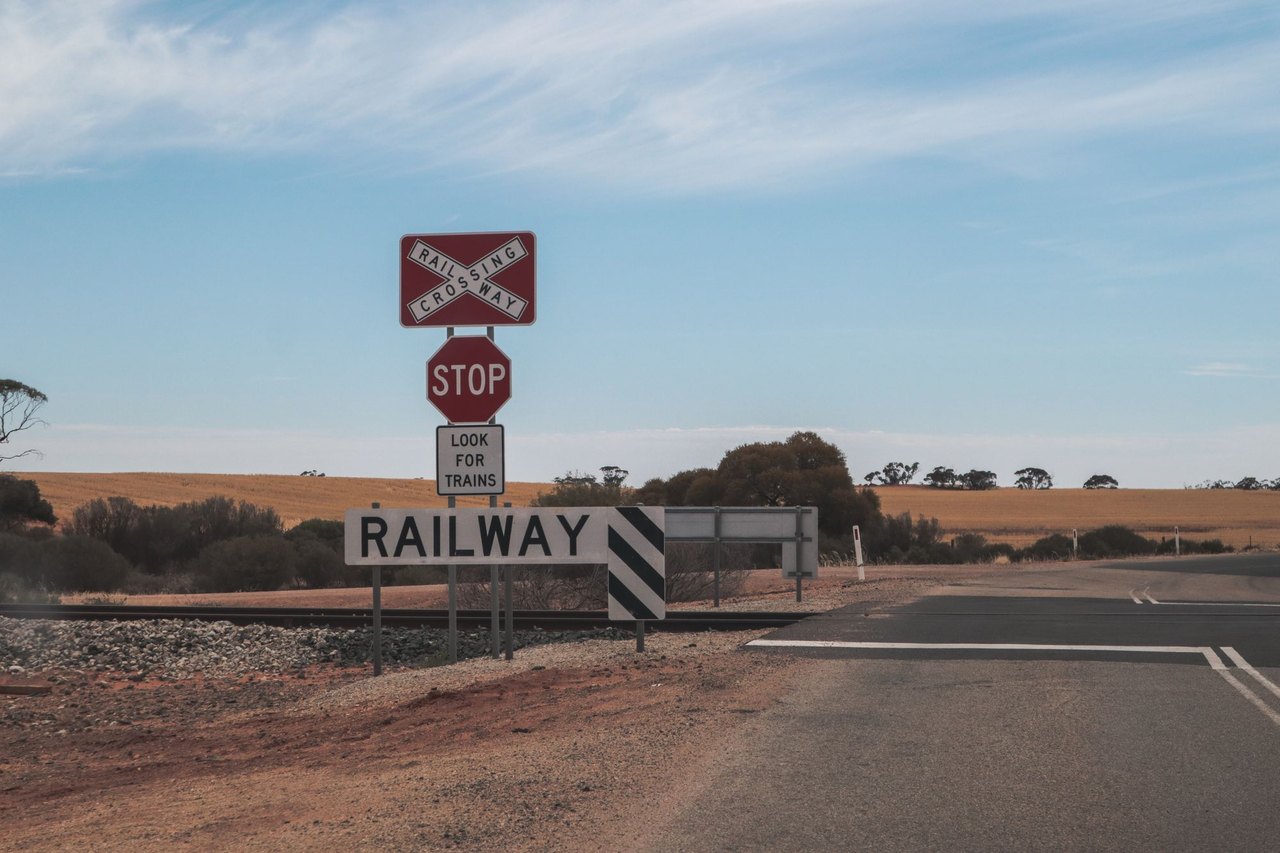 An open rural railroad crossing, where a car stalled on train tracks is the emergency Hanford, California drivers have to plan for