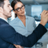 Unternehmerpaar planen ihr Business