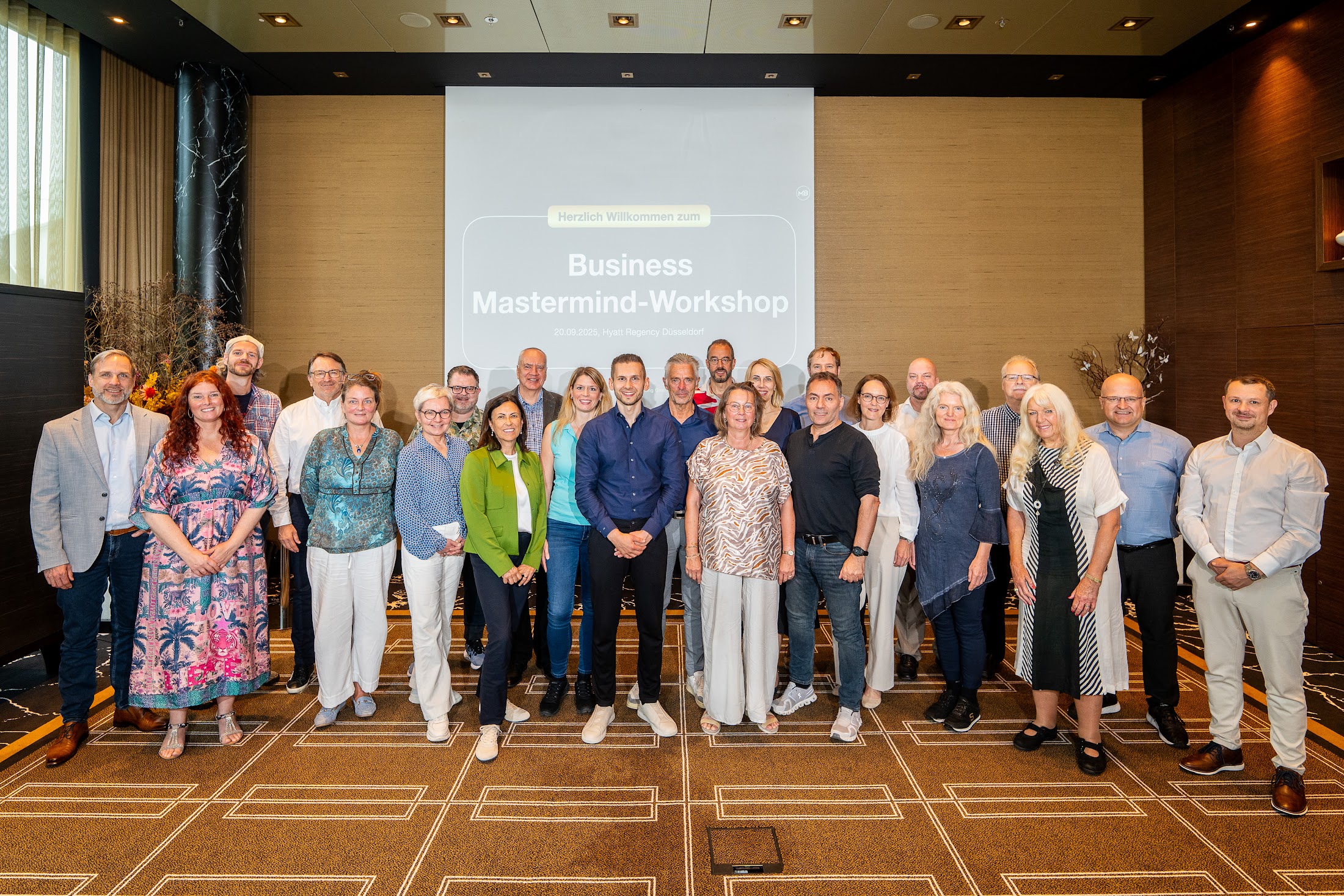 Business Mastermind-Workshop mit 23 Unternehmern, Hyatt Regency Düsseldorf