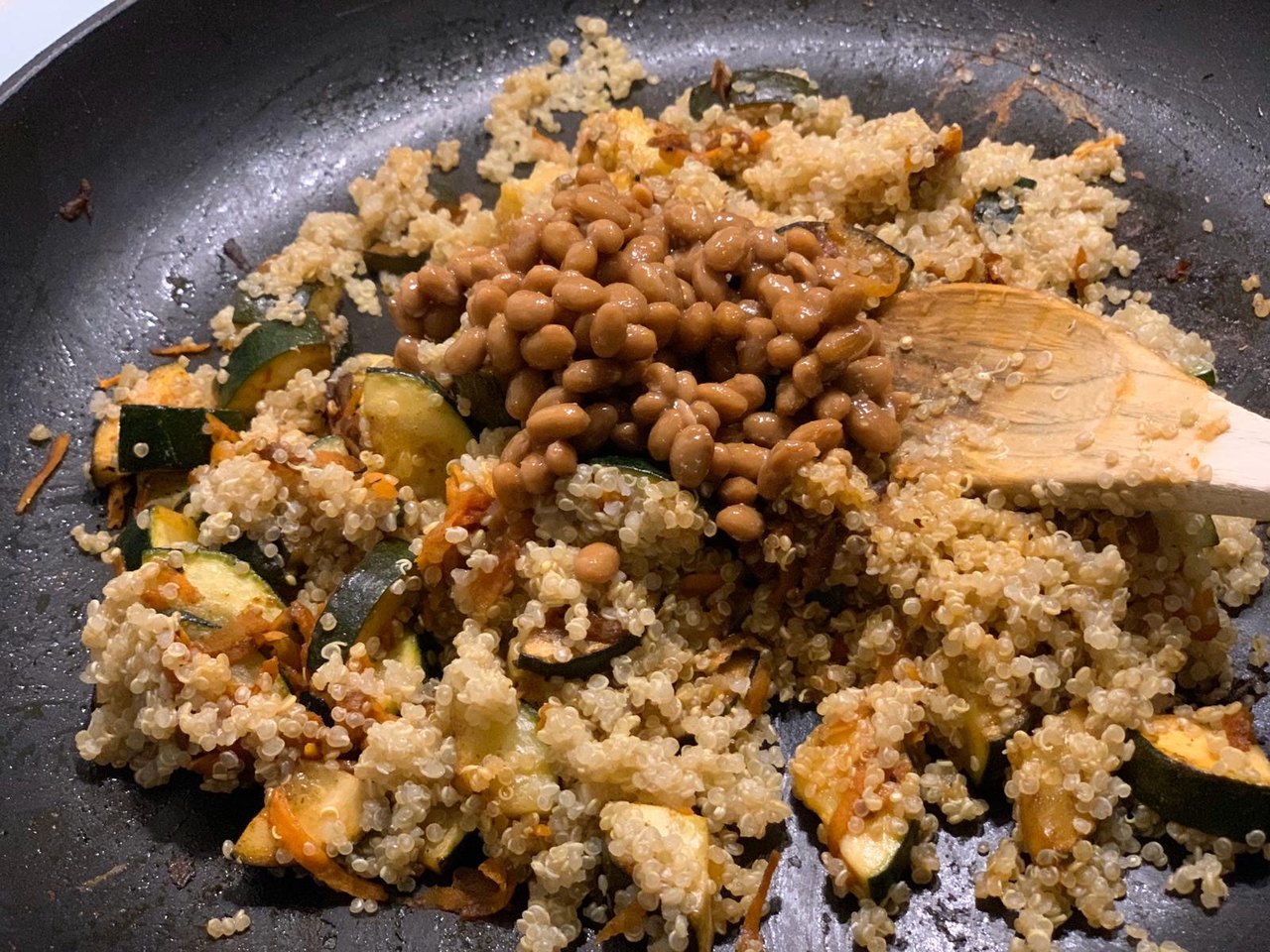 Quinoa mit Natto