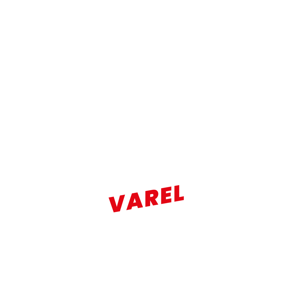 CLEVER FIT VAREL Logo auf dunkelgrünem Hintergrund.