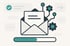 Symbolbild für automatisierte E-Mail-Verwaltung mit Zahnrädern für Effizienzsteigerung