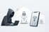 Microsoft-Tenant und Vodafone-Hotspot – Symbolbild für verknüpfte Konten, Router, Smartphone und fehlende Kontrolle über digitale Zugänge