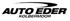 Schwarzes Logo von Auto Eder Kolbermoor mit einem geschwungenen Bogen über dem Text.