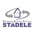 Logo "Gebäude System Technik STÄDELE" mit lila Haus-Symbol und grauen Pfeilen im Kreis.