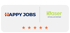 HAPPY JOBS Partnerbadge