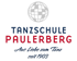 Logo: Globus über "TANZSCHULE PAULERBERG", "Aus Liebe zum Tanz", "seit 1903"
