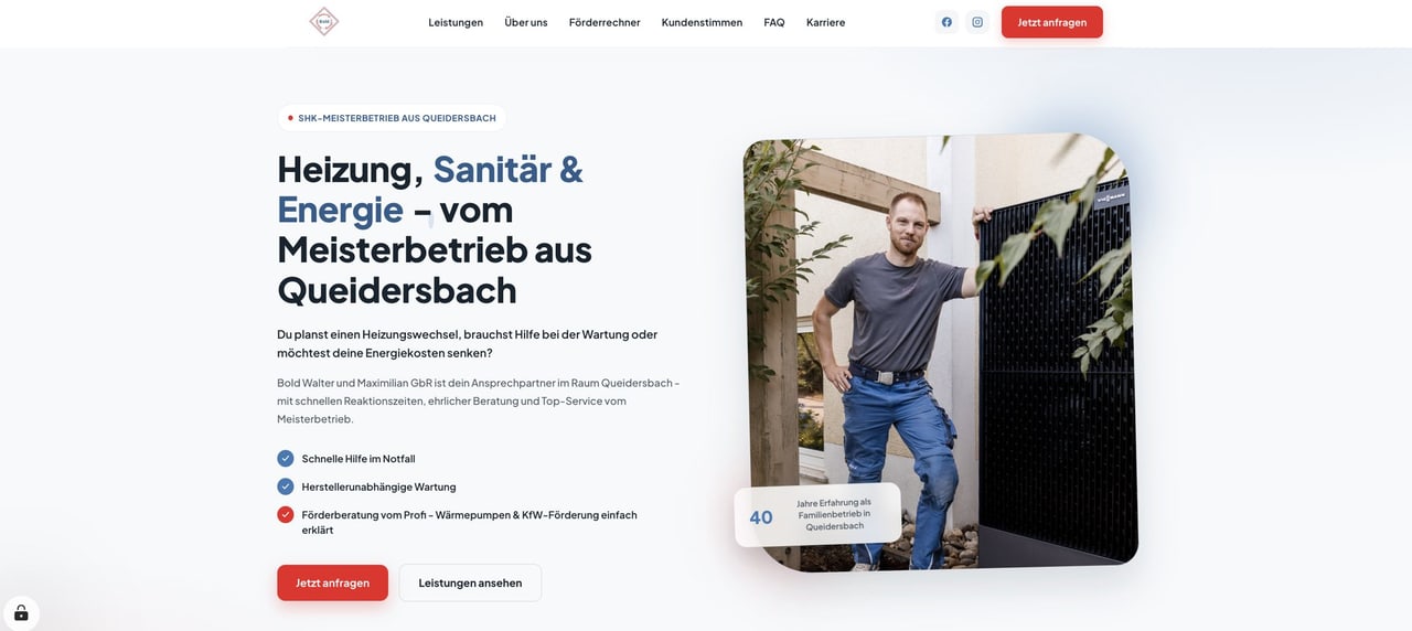 Website Bold GbR