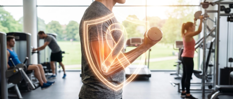 Menschen beim gesundheitsfördernden Training in der Natur