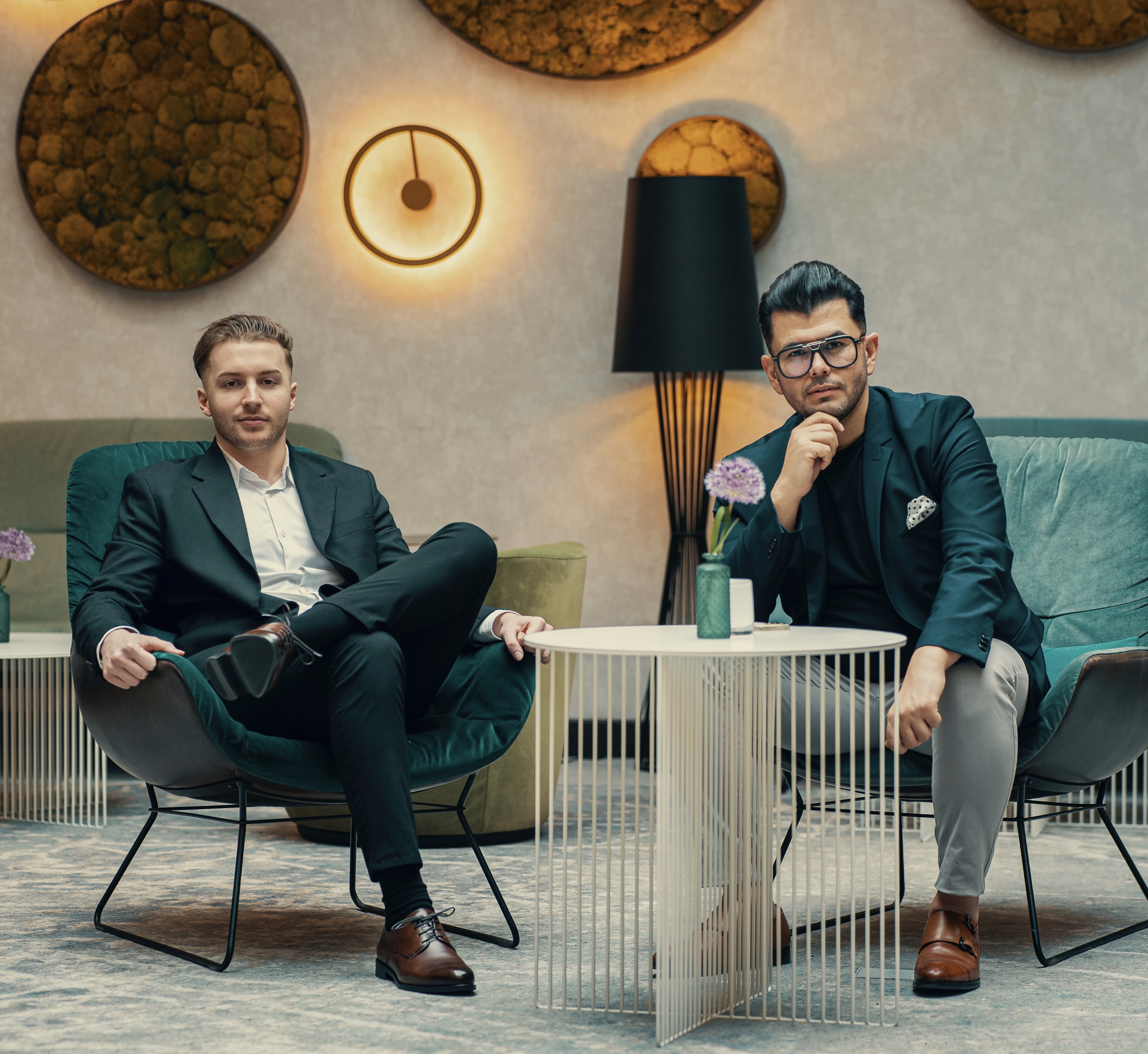 Lorik Goxhuli und Djurat Sherzad