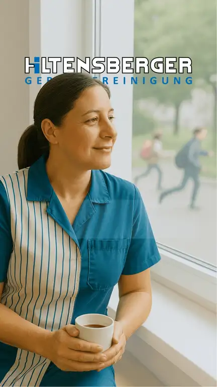 Recruiting-Anzeige der Hiltensberger Gebäudereinigung, Motiv 4