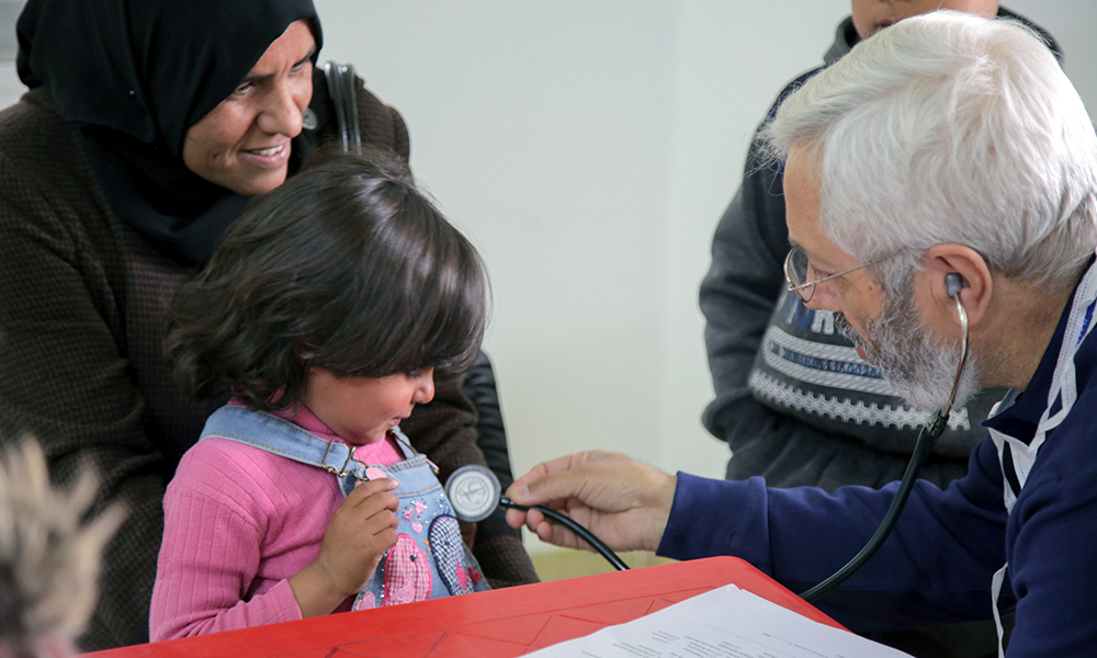 medical clinic in rural area, healthcare charity