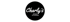 Rundes Logo mit weißem Text auf schwarzem Hintergrund: „Charly's Restaurant Im Kulturhaus“.