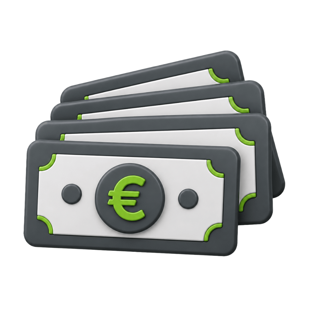 Über 250 €
