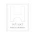 WOpti Website Optimization Logo: Weißes H-förmiges Symbol über dem Text "WOpti Website Optimization" auf grünem Hintergrund.