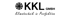 KKL GmbH Logo mit stilisiertem Schneeflockensymbol und dem Text "Klimatechnik in Perfektion".