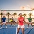 Padel Court am Meer