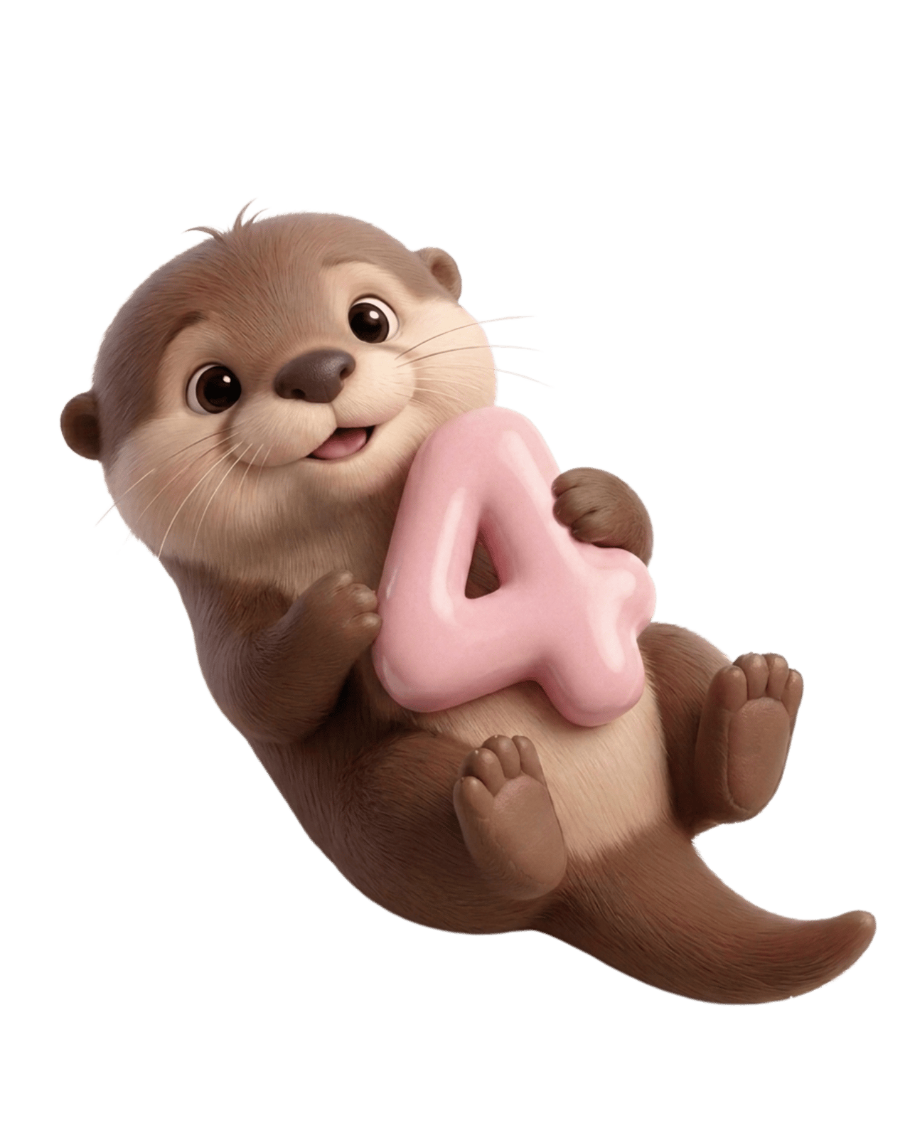 Otter-Maskottchen von Melli Kreativstudio