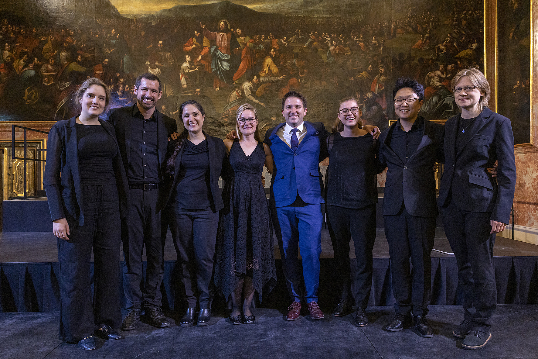 Final applause at the closing concerts in the Minoritensaal, Voices of Spirit 2022, Graz