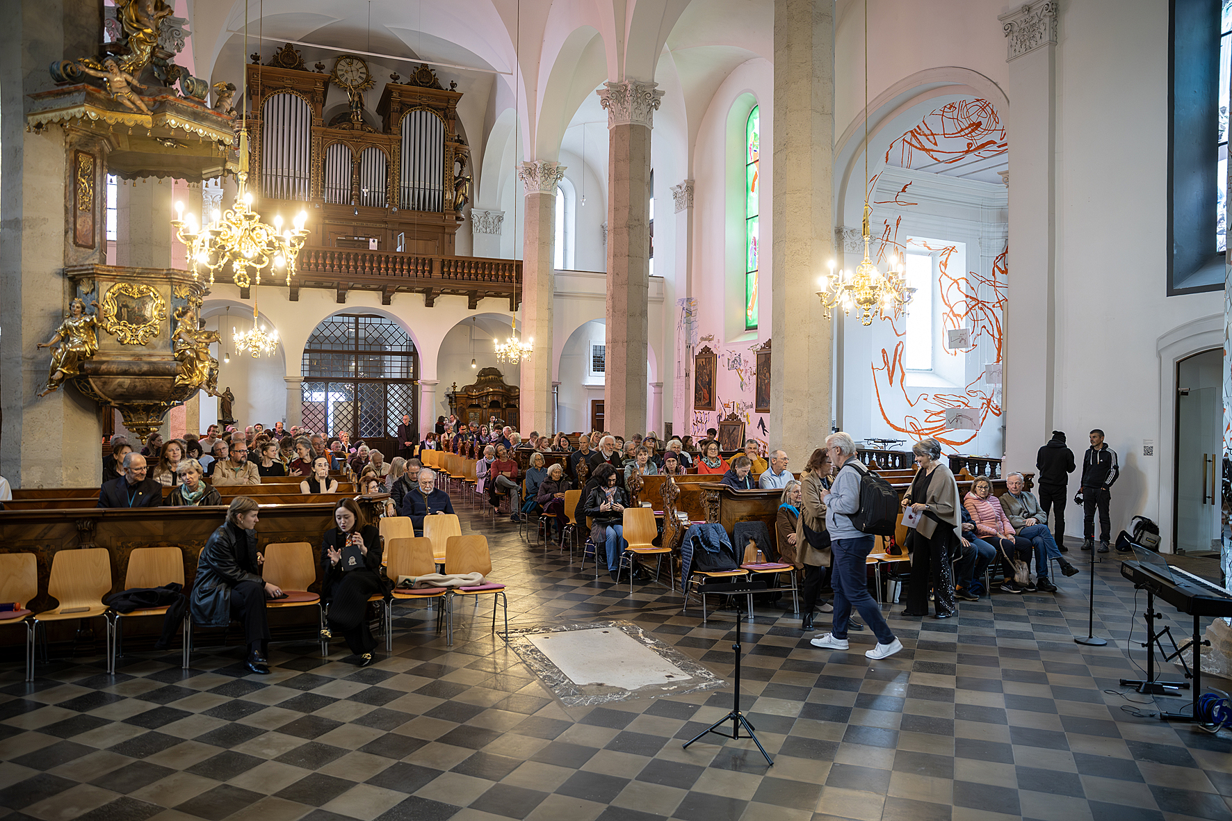 Projektchor Mixed Voices at the masterclass concert in the Andräkirche, Voices of Spirit 2026, Graz
