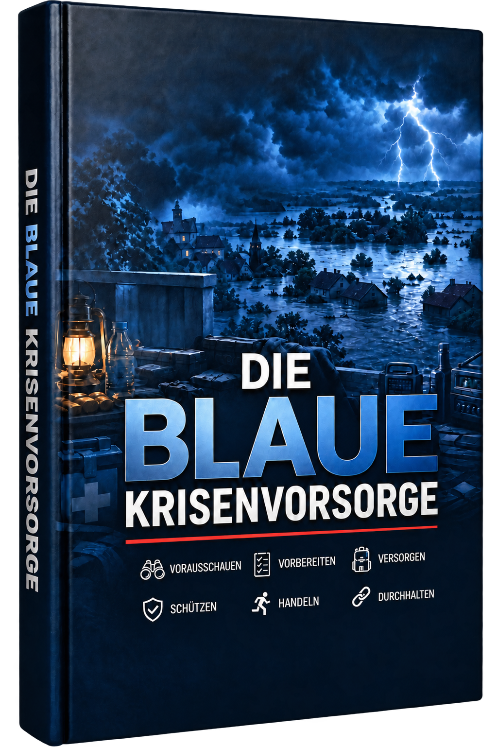 Die blaue Krisenvorsorge – E-Book-Cover