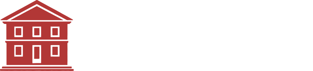 Logo der Grundwert Hausverwaltung GmbH mit einem roten Haus-Symbol und weißem Text.