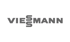 Viessmann Logo auf grünem Hintergrund.