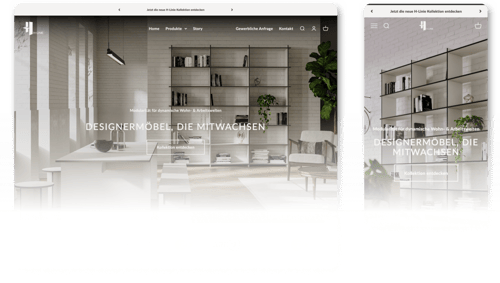 Onlineshop H-Linie