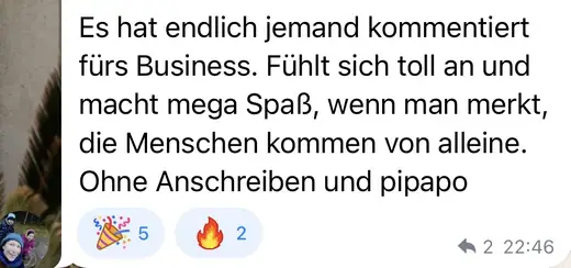 Nachricht aus der Community
