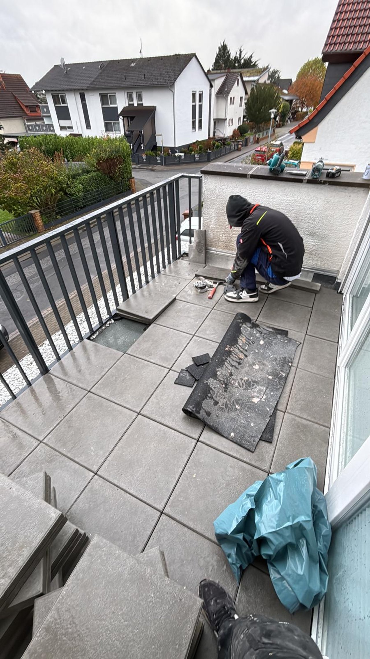 Dachterrasse, Sanierung