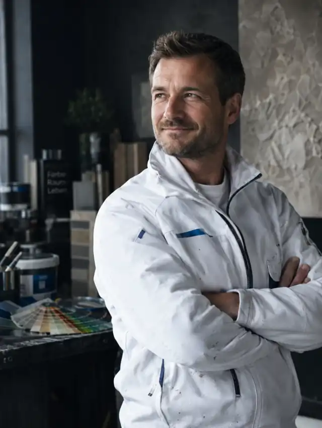 Inhaber Tobias Lohmann in der Werkstatt