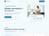 Webseite einer Physiotherapie-Praxis, helles klares Design mit Terminbuchung