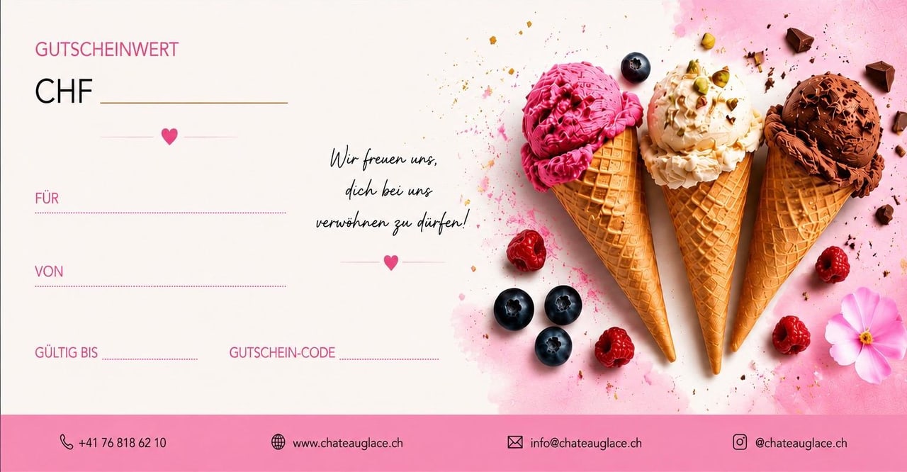 Chateau Glace Gutschein