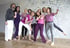 Christiane Schuhmann posiert mit der Tanztherapie Gruppe in bad Kissingen