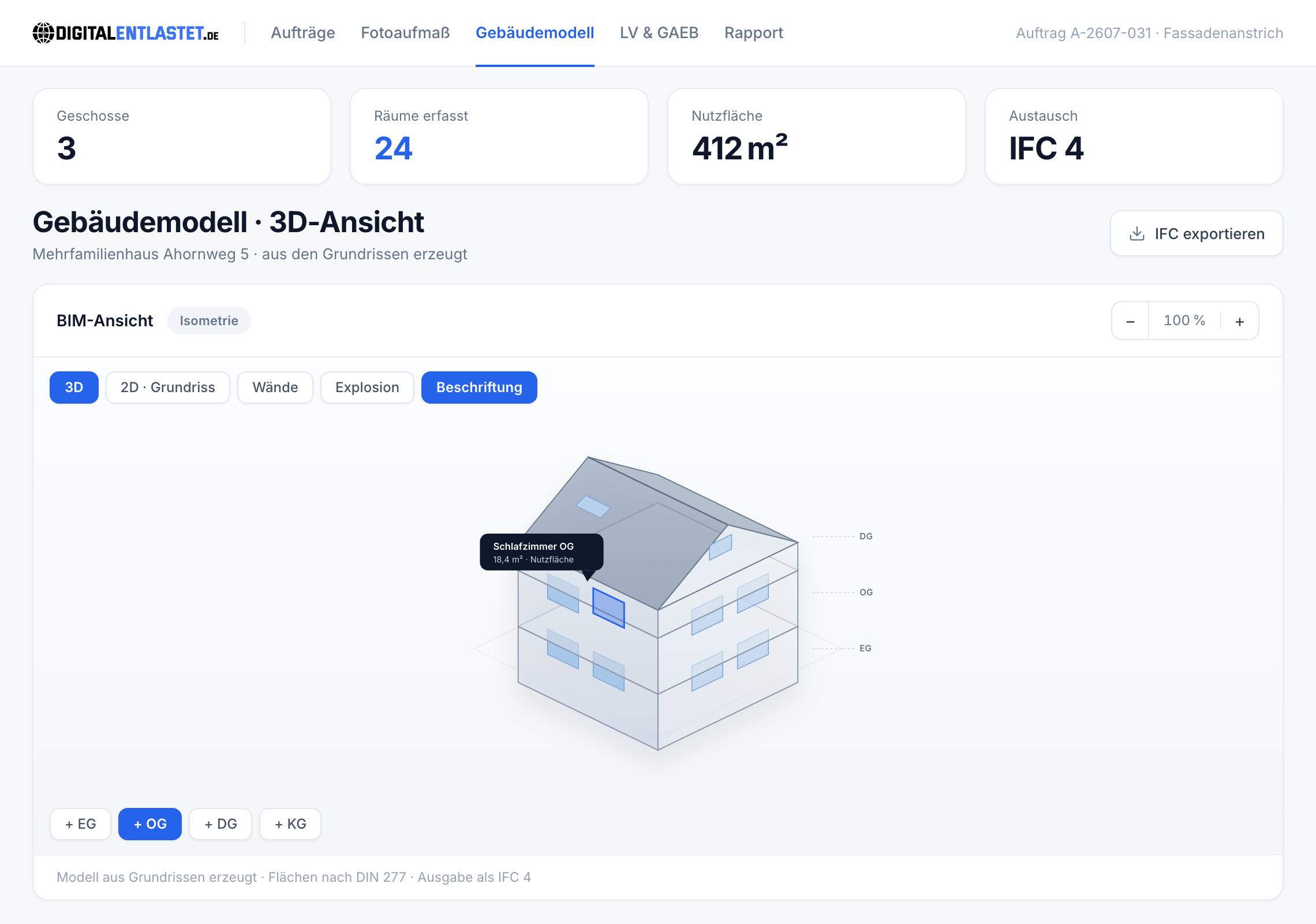 Geb&auml;udemodell 3D