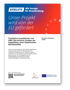 Infotafel: EU-Förderung EFRE/JTF für die Druckerei Schiemenz GmbH zum Ausbau der Kapazitäten und Prozessoptimierung.