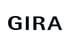 GIRA-Logo in schwarzen Großbuchstaben auf weißem Hintergrund.