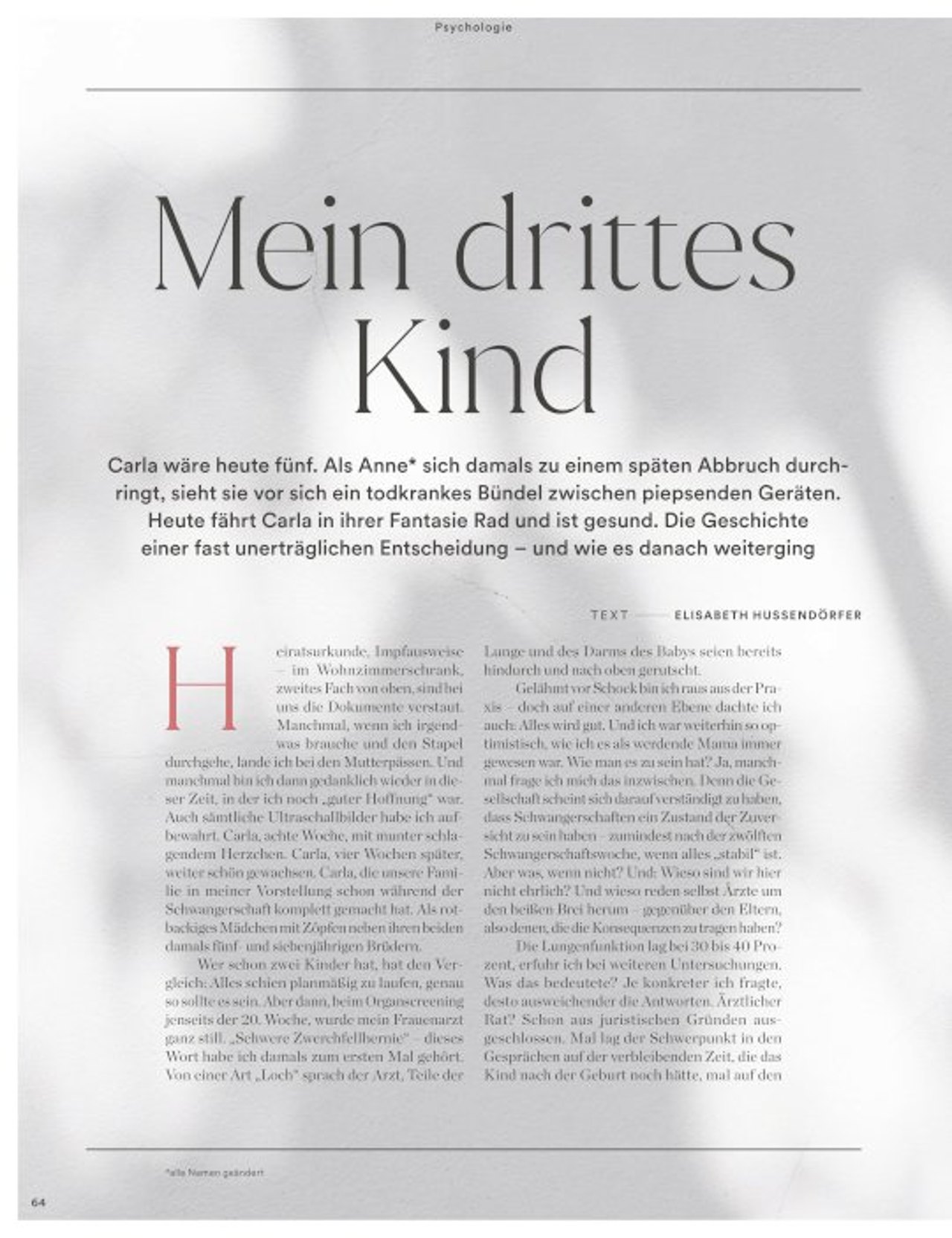 Mein drittes Kind.