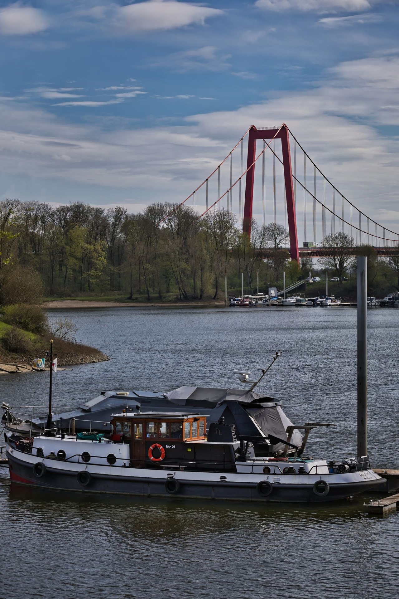 Hafen und Brücke in Krefeld – Marketing Klickrebellen für Krefeld