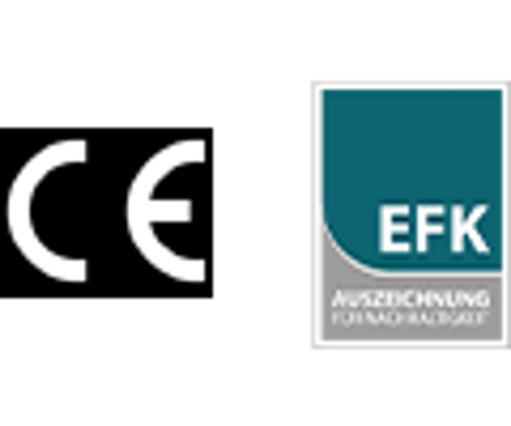 CE, EFK-Zertifikat