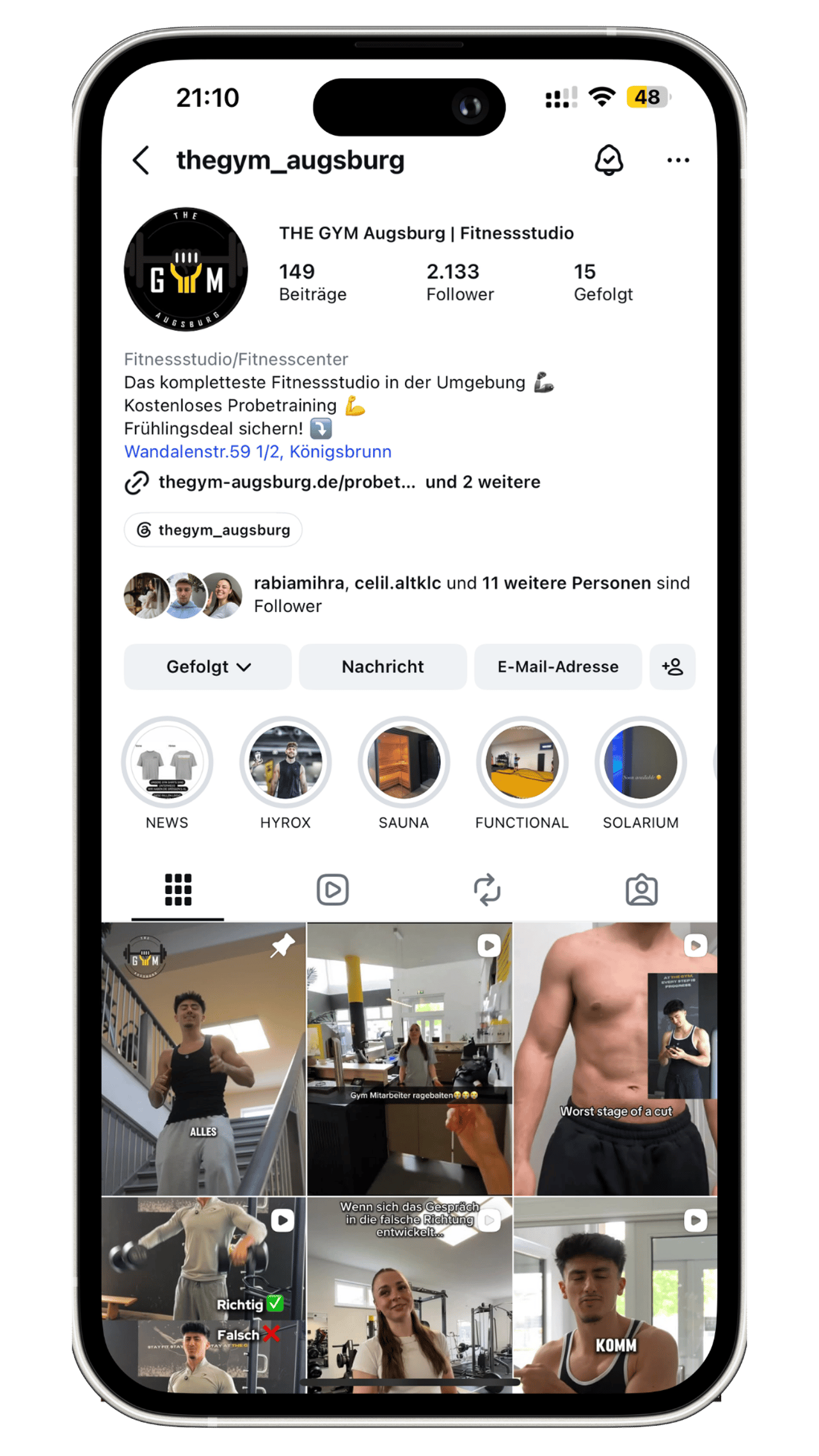 TheGym Augsburg Insights 2
