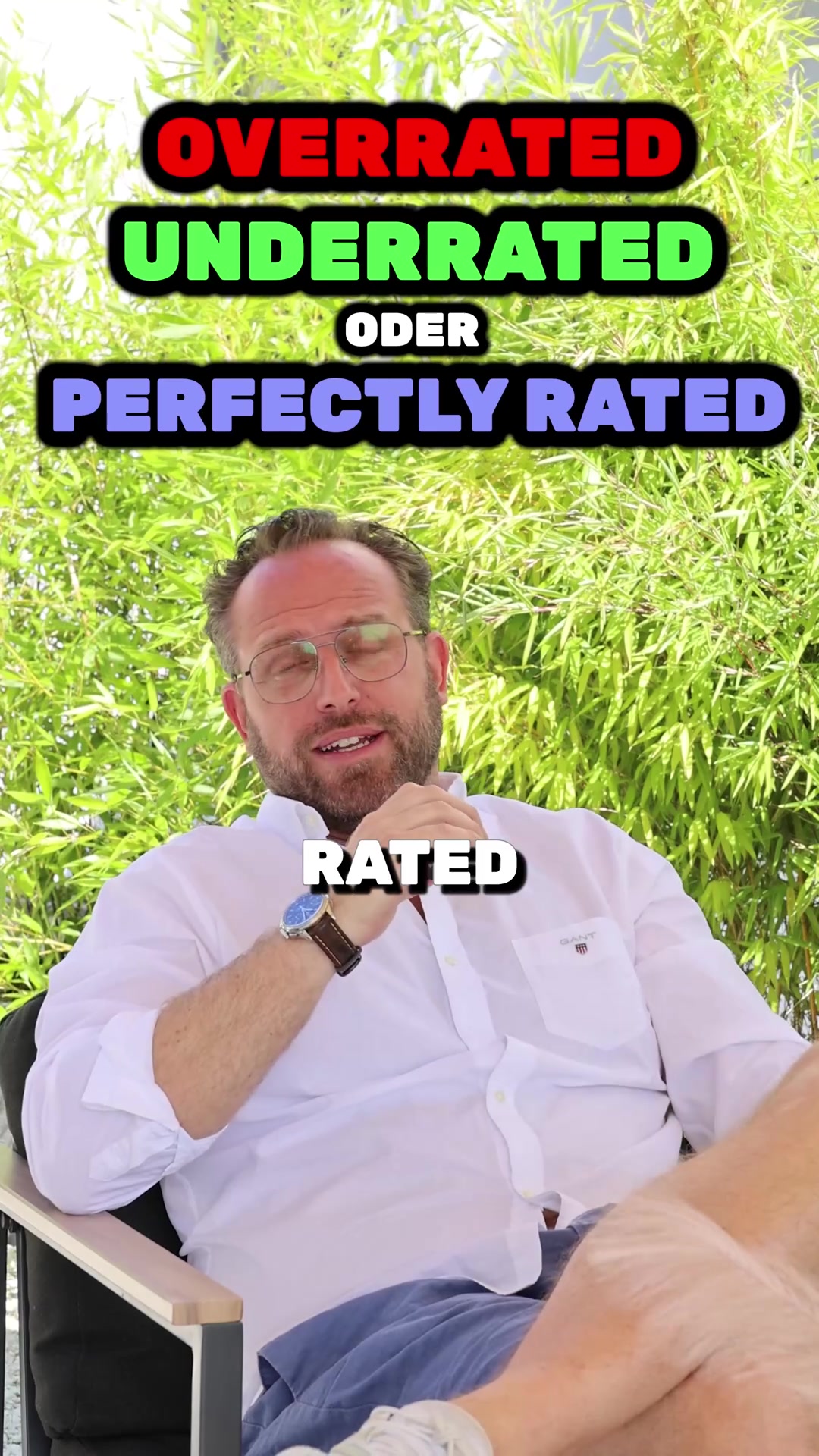 Standbild aus dem Video im Format Overrated, Underrated oder Perfectly Rated