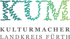 Kulturlinie Logo: "Kulturlinie" in bunten, geschwungenen Buchstaben, darunter "KULTURMACHER LANDKREIS FÜRTH".