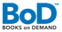 Blaues BoD Logo mit dem Text "BOOKS on DEMAND" in Schwarz darunter.