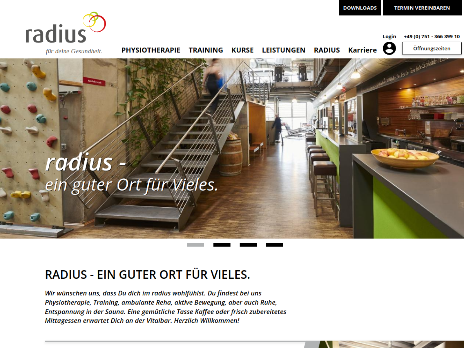 TYPO3 Website radius Ravensburg