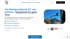 Eine Webseite für Reinigungsdienst R.T. mit Text "Top Reinigungsdienst R.T. aus Kufstein - Sauberkeit für ganz Tirol" und einem Bild eines Hubsteigers vor Bergen.