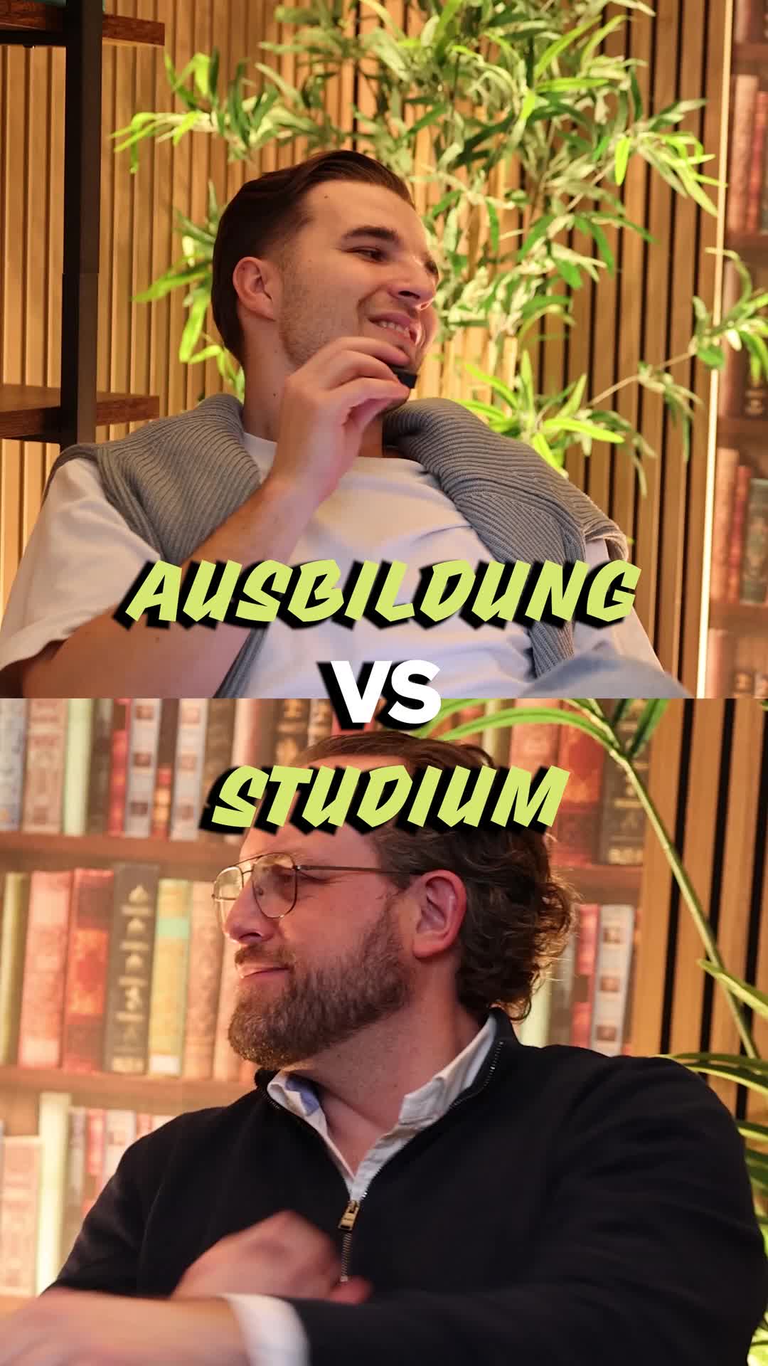 Standbild aus dem Video über Studium oder Ausbildung